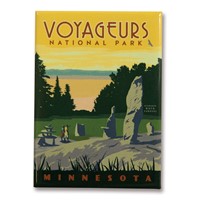 Voyageurs NP Magnet