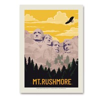 Mt. Rushmore Vertical Sticker