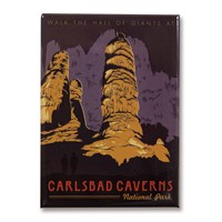 Carlsbad Caverns NP Hall of Giants Magnet