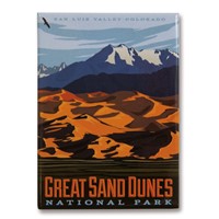 Great Sand Dunes NP Magnet