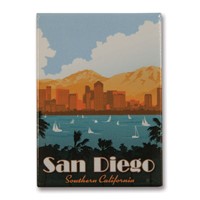 San Diego Metal Magnet