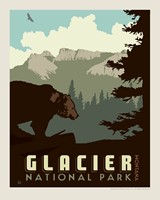 Glacier 8" x10" Print
