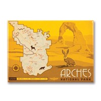 Map of Arches NP Magnet