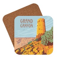 Grand Canyon Desert View Watchtower Coaster