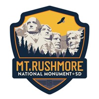 Mt. Rushmore Emblem Magnet