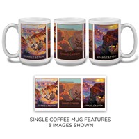 Grand Canyon Triple Scene Mug