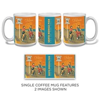 Santa Monica Pier Biking Mug