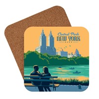 NYC Central Park Bench Coaster