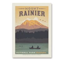 Mount Rainier Vert Sticker