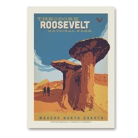 Theodore Roosevelt Vert Sticker