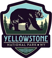 Yellowstone Bear Emblem Sticker