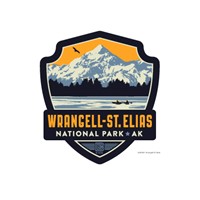 Wrangell-St. Elias Emblem Sticker