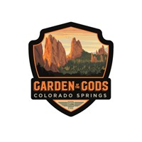Garden of the Gods, CO Emblem Sticker