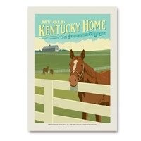 My Old Kentucky Home Horse Vert Sticker