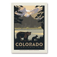 Sprague Lake Bears CO Vert Sticker