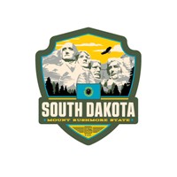 SD State Pride Emblem Magnet