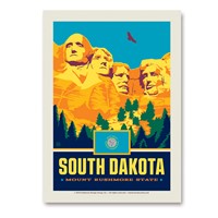 SD State Pride Vert Sticker