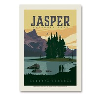 Canada Jasper NP Vert Sticker