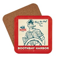 ME Boothbay Harbor Seas the Day Coaster