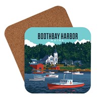 ME Boothbay Harbor Vacationland Coaster