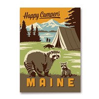 ME Happy Campers Magnet