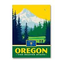 Oregon State Pride Magnet