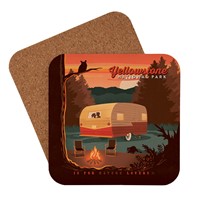 Yellowstone Camping is for Nature Lovers Coaster