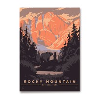 Rocky Mountain Bear Hug Magnet