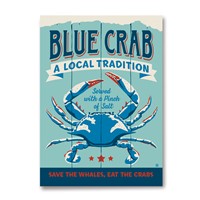 Blue Crab Magnet