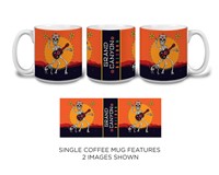 Grand Canyon, AZ Dancing Skeleton Super Mug