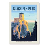 Black Elk Peak Vert Sticker