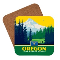 OR State Pride Coaster