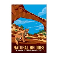 Natural Bridges National Monument UT Vertical Magnet