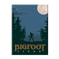 Bigfoot Lives Magnet