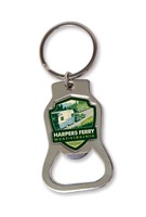Harpers Ferry WV Emblem Bottle Opener Key Ring