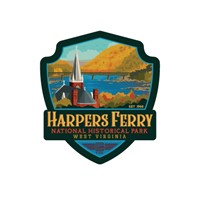 Harpers Ferry WV Emblem Magnet