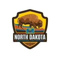 ND State Pride Emblem Sticker