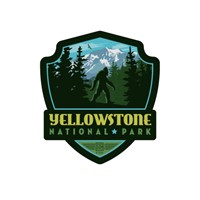 Yellowstone NP Emblem Sticker