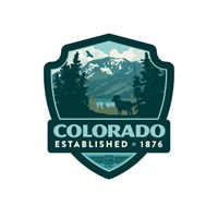 CO It's Our Nature Emblem Magnet