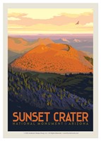 Sunset Crater Volcano National Monument Single Magnet