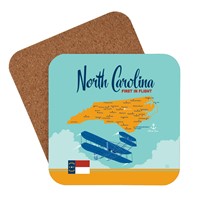 North Carolina Map Coaster