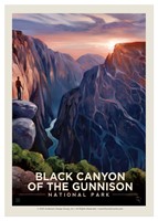 Black Canyon NP River View Single Magnet