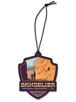 Bandelier Emblem Wooden Ornament