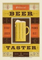 Official Beer Taster Postcard (Single)