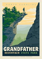 Grandfather Mountain State Park Postcard (Single)
