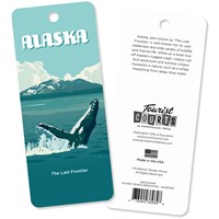 Alaska Whale Breaching Bookmark