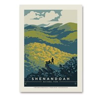 Shenandoah NP Blue Ridge Beauty Vertical Sticker