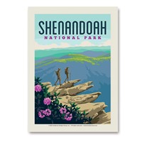 Shenandoah NP Hawksbill Mountain Vertical Sticker