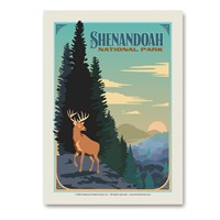 Shenandoah NP Deer Vertical Sticker