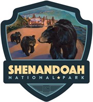 Shenandoah NP Bear Jam Emblem Sticker